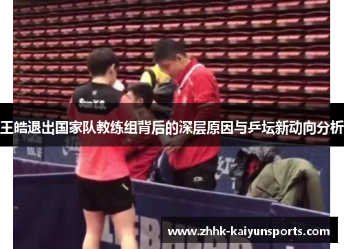 王皓退出国家队教练组背后的深层原因与乒坛新动向分析